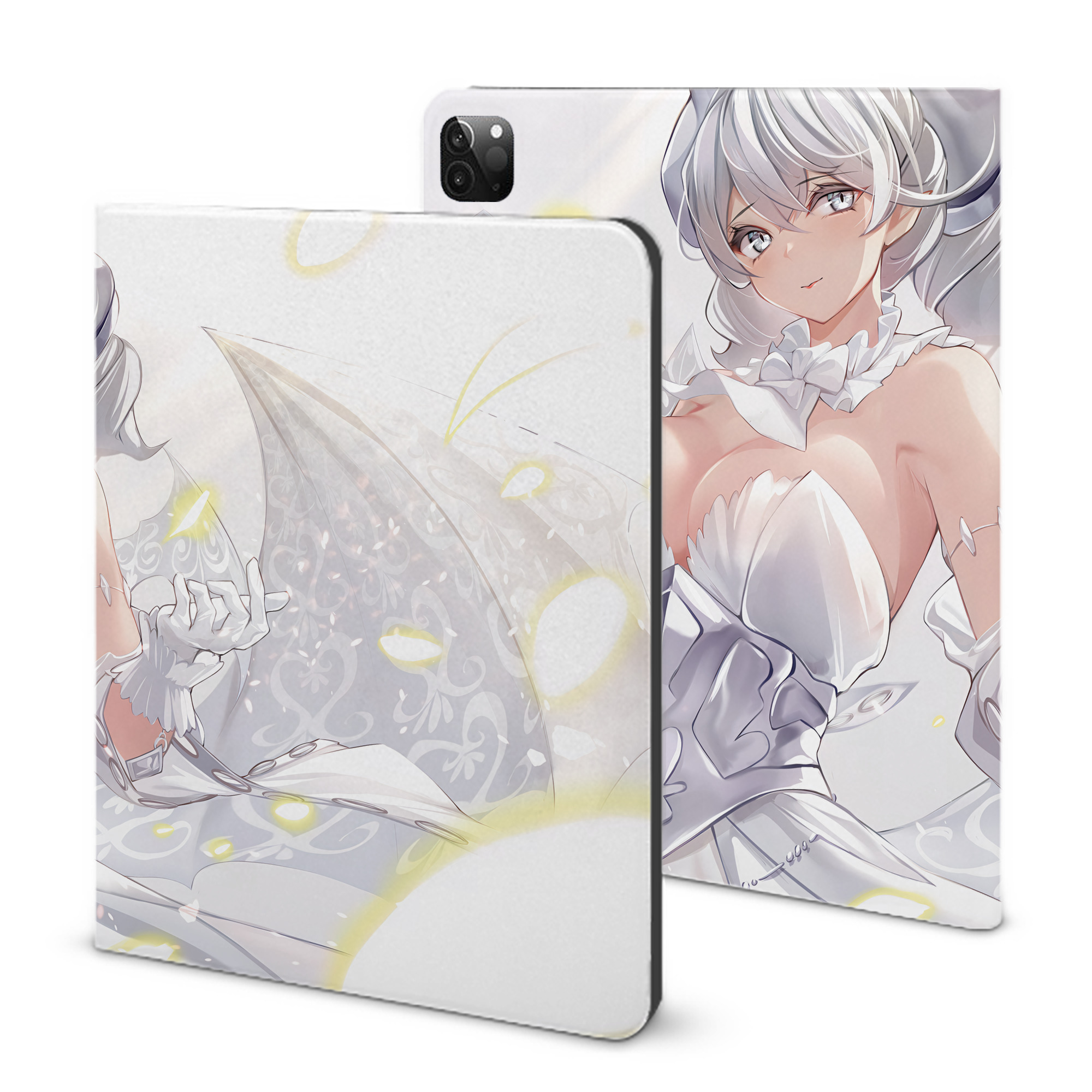 （画像用） 遊☆戯☆王 Yu-Gi-Oh! IPadケース ペンホルダー付き ブックスタイルデザイン